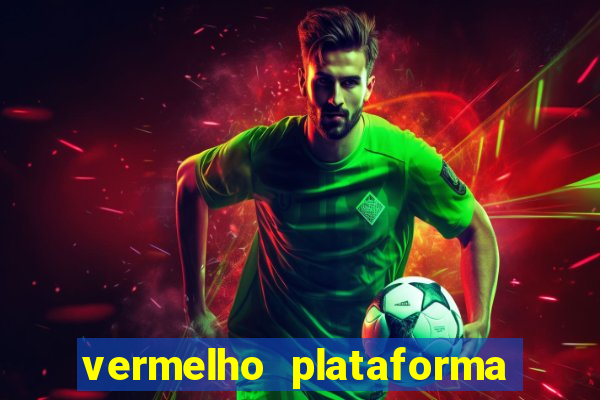 vermelho plataforma de jogos